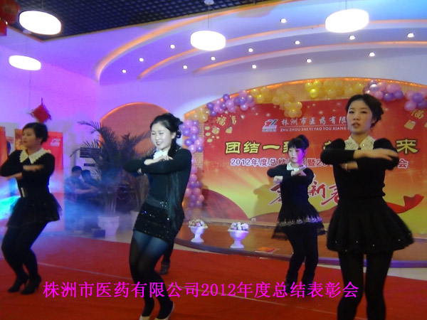 2012年公司年終聯(lián)歡會(huì )紀念-豐富多彩的表演
